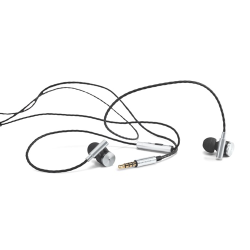 VIBRATION. Auriculares com microfone em metal e ABS
