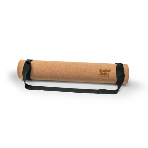 GERES. Tapete de exercício para ioga em cortiça e TPE com espessura até 3.7 mm