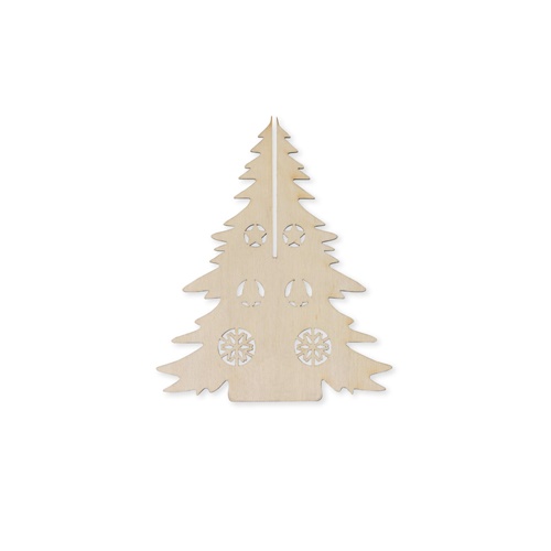 PINERY. Árvore de Natal desmontável para colorir em madeira