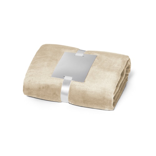 DYLEAF. Manta polar (240 g/m²) com fita para cartão de personalização