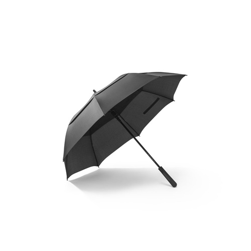 GAVIN. Guarda-chuva de 27'5'' em poliéster reciclado (100% rPET) com abertura automática