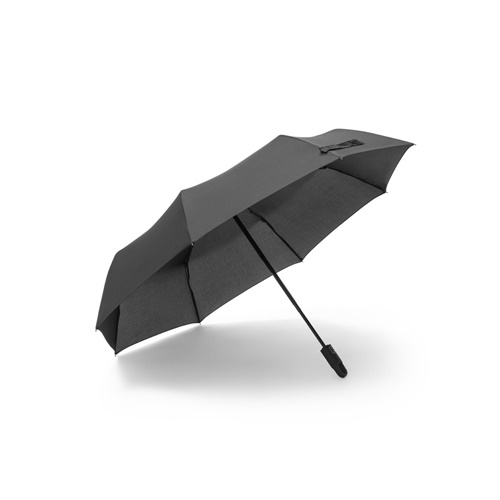GUSTAVO. Guarda-chuva em poliéster reciclado (100% rPET) 190T pongee com abertura e fecho automático