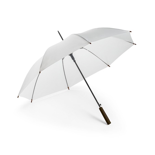 APOLO. Guarda-chuva em poliéster reciclado (100% rPET) pongee com abertura automática