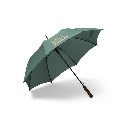 APOLO. Guarda-chuva em poliéster reciclado (100% rPET) pongee com abertura automática