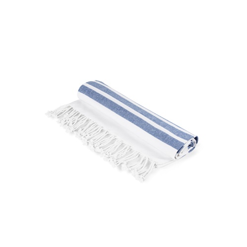 SARDENHA. Toalha de praia em algodão (70% reciclado) e poliéster (30% reciclado) (180 g/m²)
