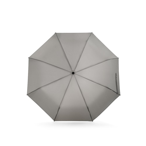 AIDEN. Guarda-chuva de 21" em poliéster reciclado (100% rPET) pongee 190T, dobrável em 3 secções