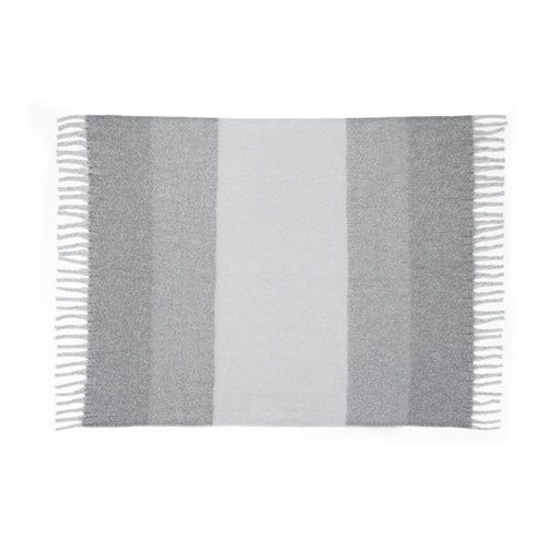 COMFY. Manta em poliéster reciclado (100% rPET)(300 g/m²), com uma sensação de toque "mohair"