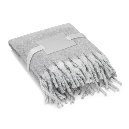 COMFY. Manta em poliéster reciclado (100% rPET)(300 g/m²), com uma sensação de toque "mohair"