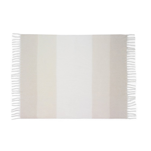 COMFY. Manta em poliéster reciclado (100% rPET)(300 g/m²), com uma sensação de toque "mohair"