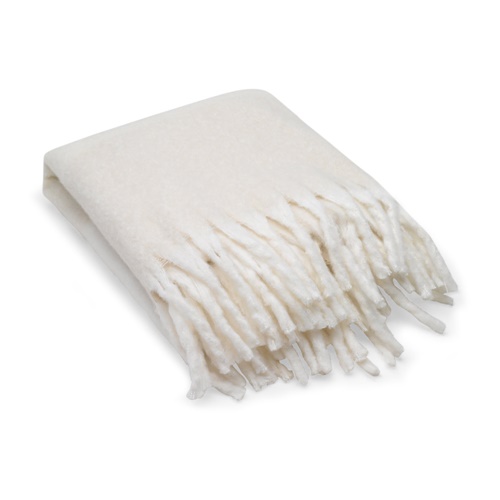 COMFY. Manta em poliéster reciclado (100% rPET)(300 g/m²), com uma sensação de toque "mohair"