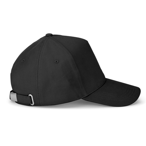 ASHTON. Boné 100% algodão (260 g/m²) com 5 painéis