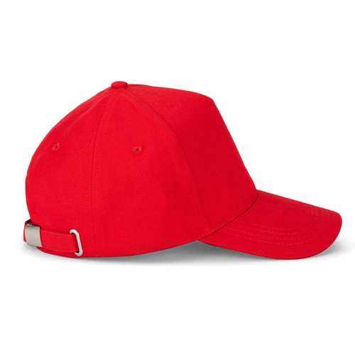 ASHTON. Boné 100% algodão (260 g/m²) com 5 painéis