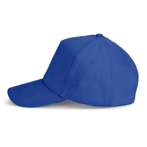 ASHTON. Boné 100% algodão (260 g/m²) com 5 painéis