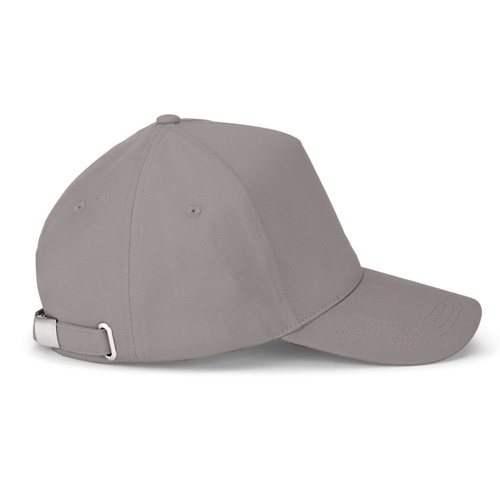 ASHTON. Boné 100% algodão (260 g/m²) com 5 painéis
