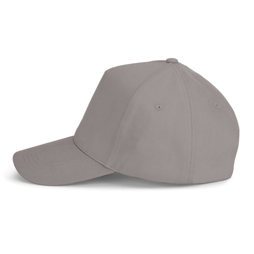 ASHTON. Boné 100% algodão (260 g/m²) com 5 painéis
