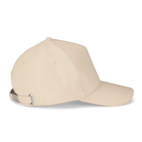 ASHTON. Boné 100% algodão (260 g/m²) com 5 painéis