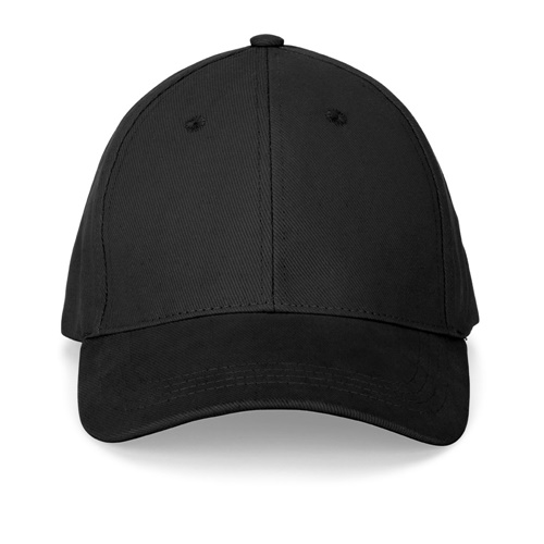 NATHAN. Boné 100% algodão (260 g/m²) com 6 painéis