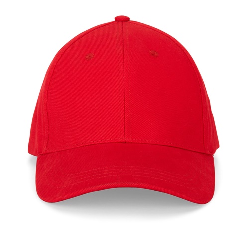 NATHAN. Boné 100% algodão (260 g/m²) com 6 painéis