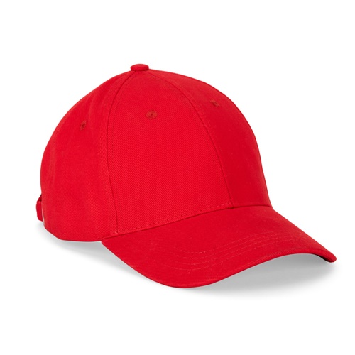 NATHAN. Boné 100% algodão (260 g/m²) com 6 painéis
