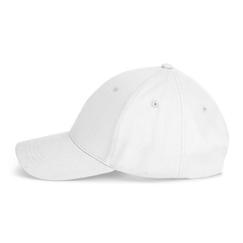NATHAN. Boné 100% algodão (260 g/m²) com 6 painéis