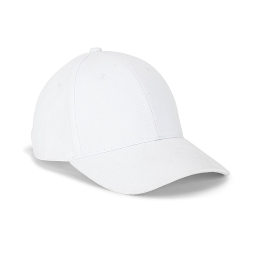 NATHAN. Boné 100% algodão (260 g/m²) com 6 painéis