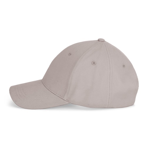 NATHAN. Boné 100% algodão (260 g/m²) com 6 painéis