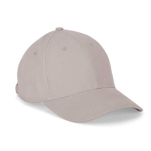 NATHAN. Boné 100% algodão (260 g/m²) com 6 painéis
