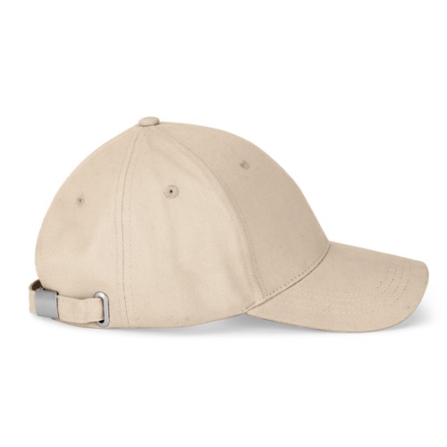 NATHAN. Boné 100% algodão (260 g/m²) com 6 painéis
