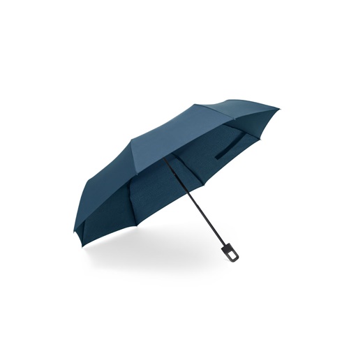GEORGE. Guarda-chuva de 21'' em poliéster reciclado (100% rPET) 190T pongee à prova de vento