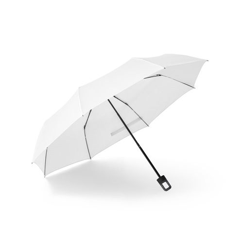 GEORGE. Guarda-chuva de 21'' em poliéster reciclado (100% rPET) 190T pongee à prova de vento