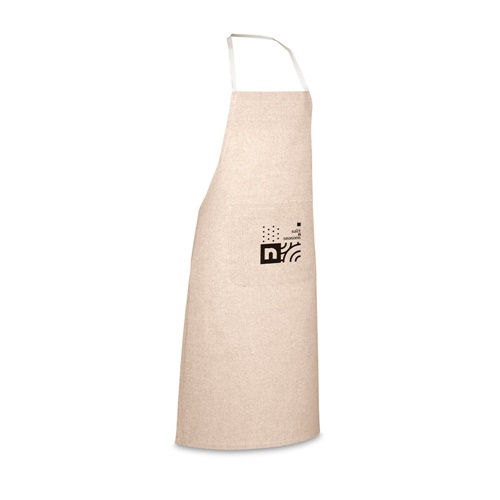 ZIMBRO. Avental com algodão reciclado (140 g/m²)