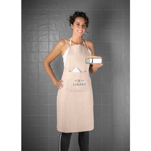 ZIMBRO. Avental com algodão reciclado (140 g/m²)