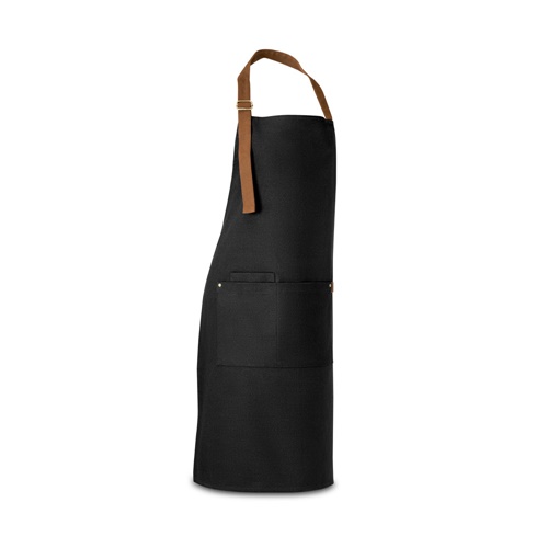 VESPER. Avental em 100% algodão canvas (300 g/m²) com detalhes em metal