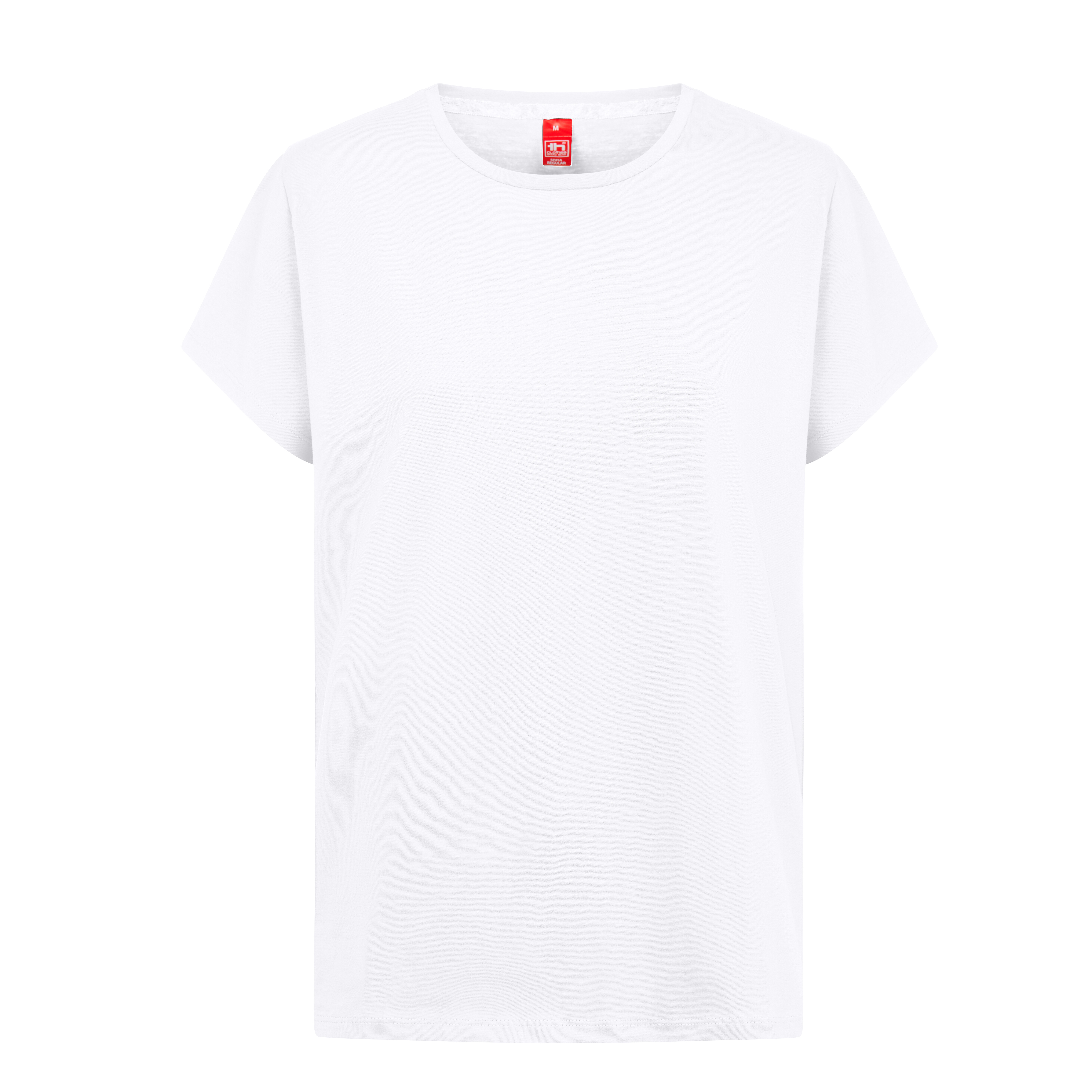 THC SOFIA REGULAR WH. T-shirt de corte regular para senhora