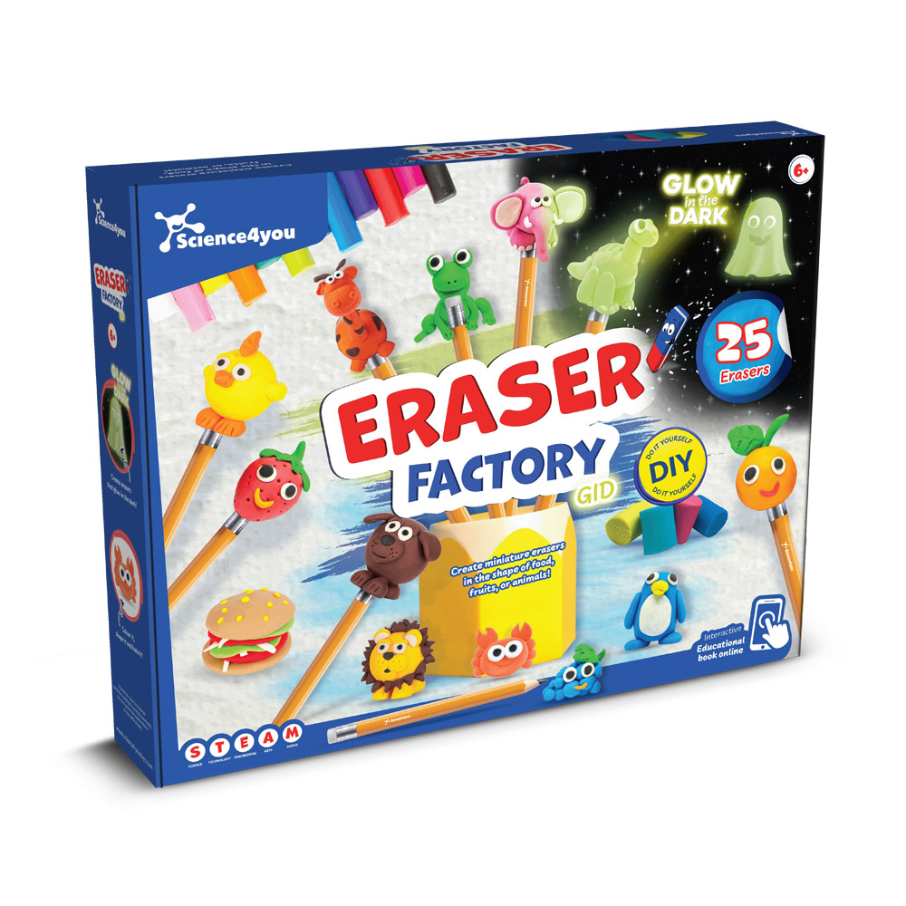 RUBBER FACTORY. Fábrica das borrachas ideal para crianças