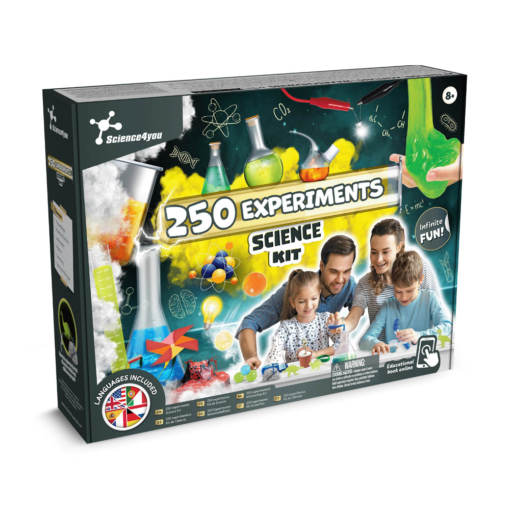 ULTRA KIT 250 EXPERIENCES. Jogo didático para as crianças
