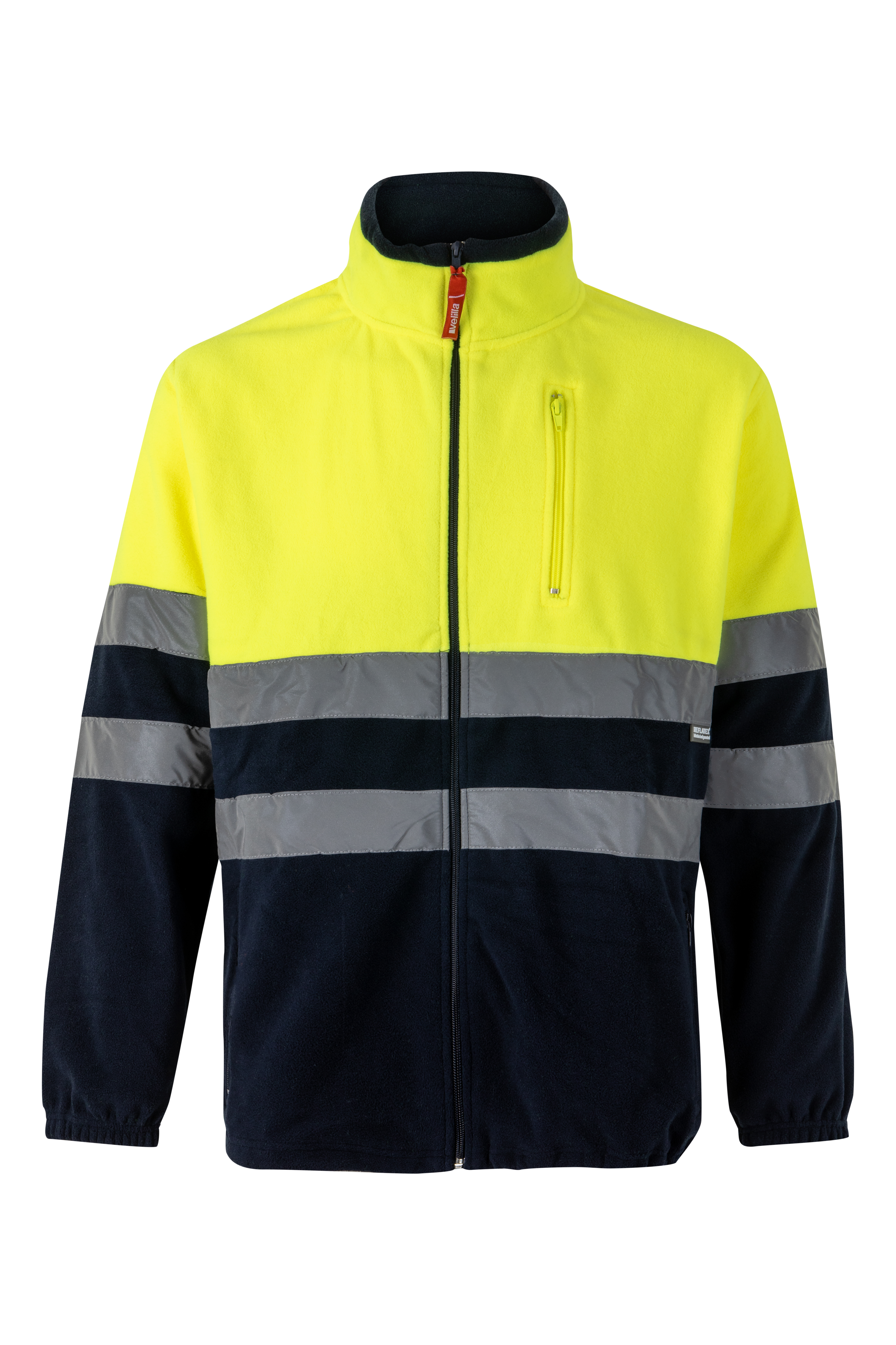 VL EROS. Casaco polar bicolor (280g/m²), em poliéster (100%)