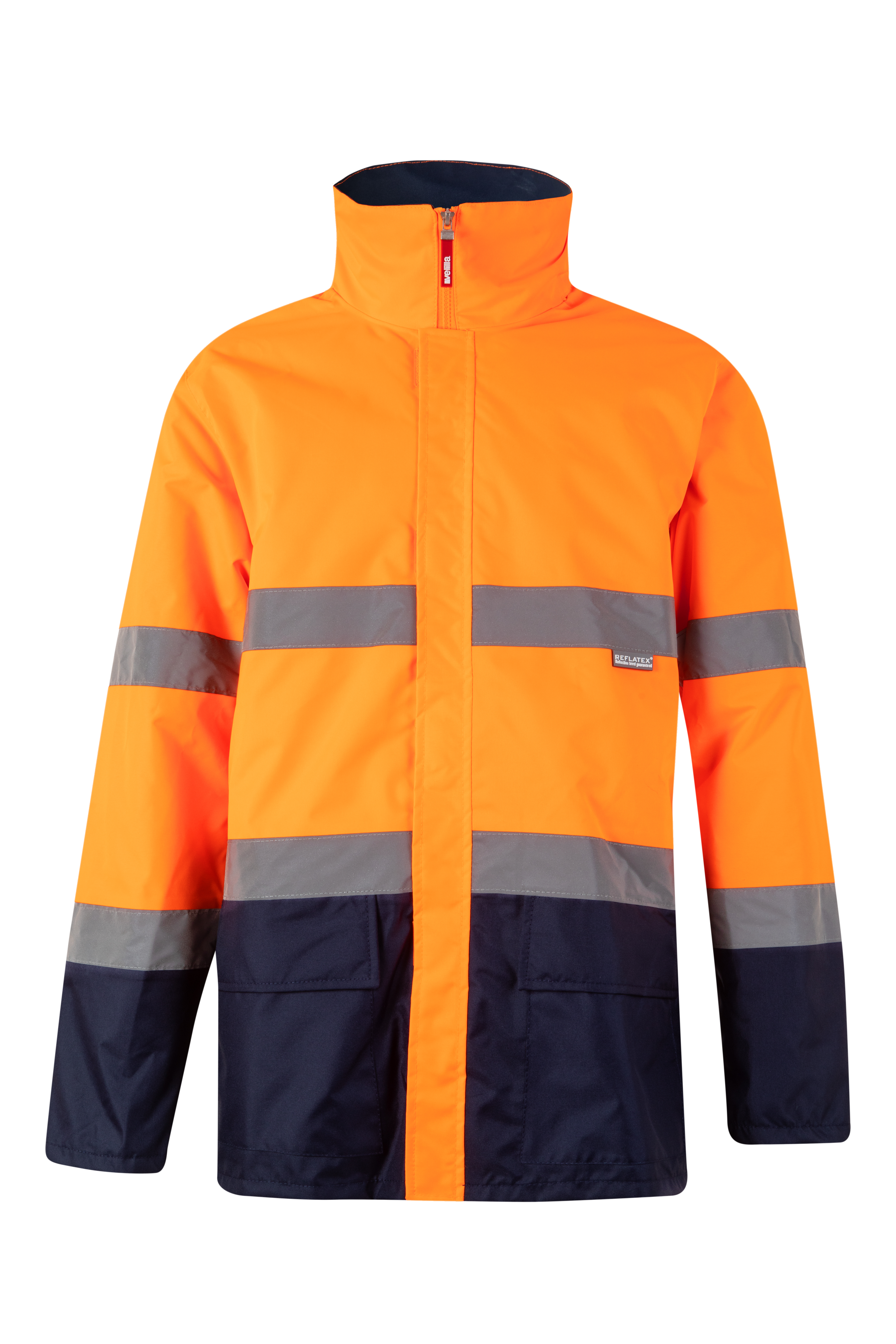 VL THEMIS. Parka bicolor (190g/m²), em poliéster (100%), com revestimento em PU