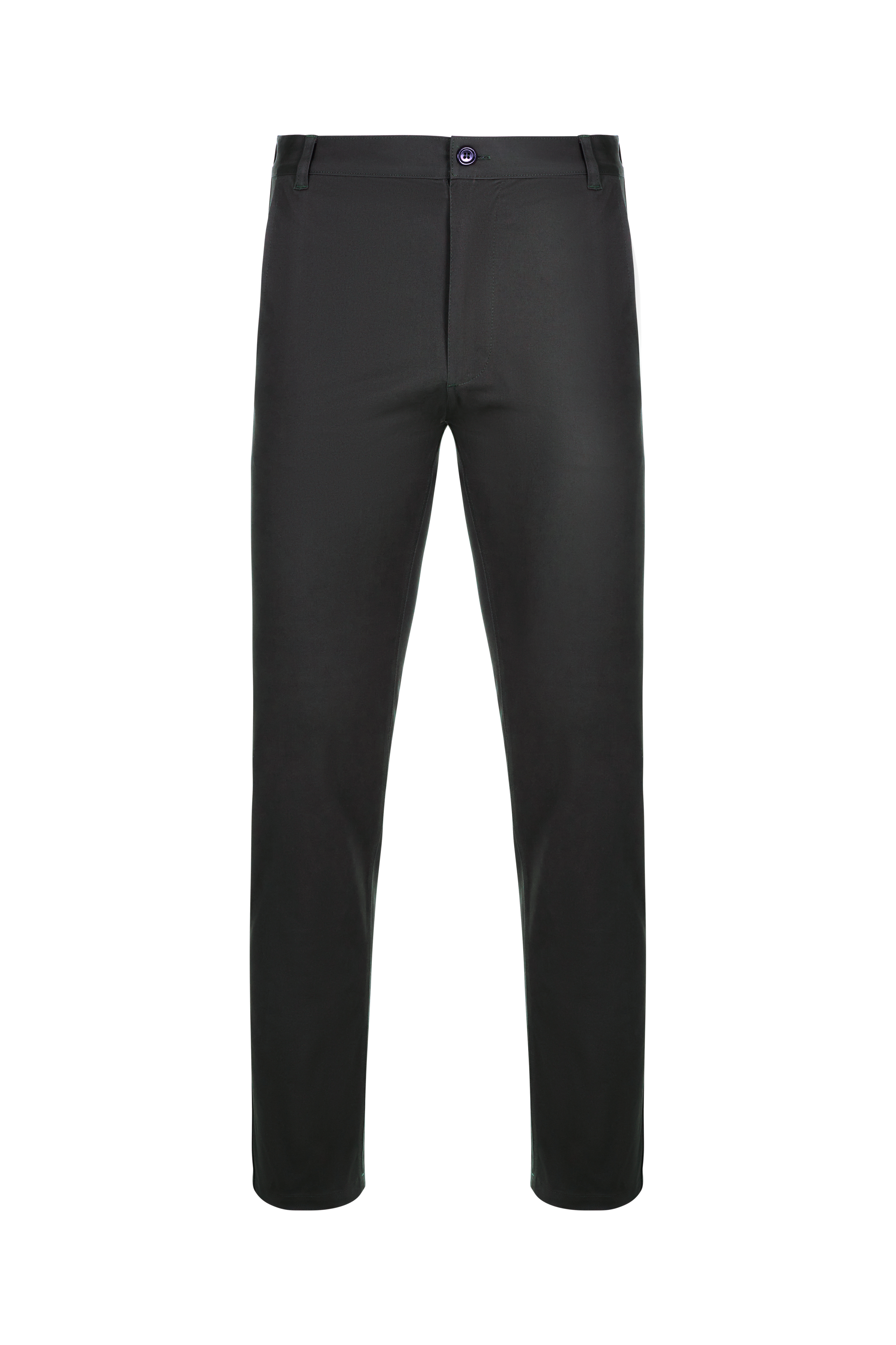 VL VISHNU. Calças chino stretch unissexo (260g/m²), em algodão (98%) e elastano (2%)