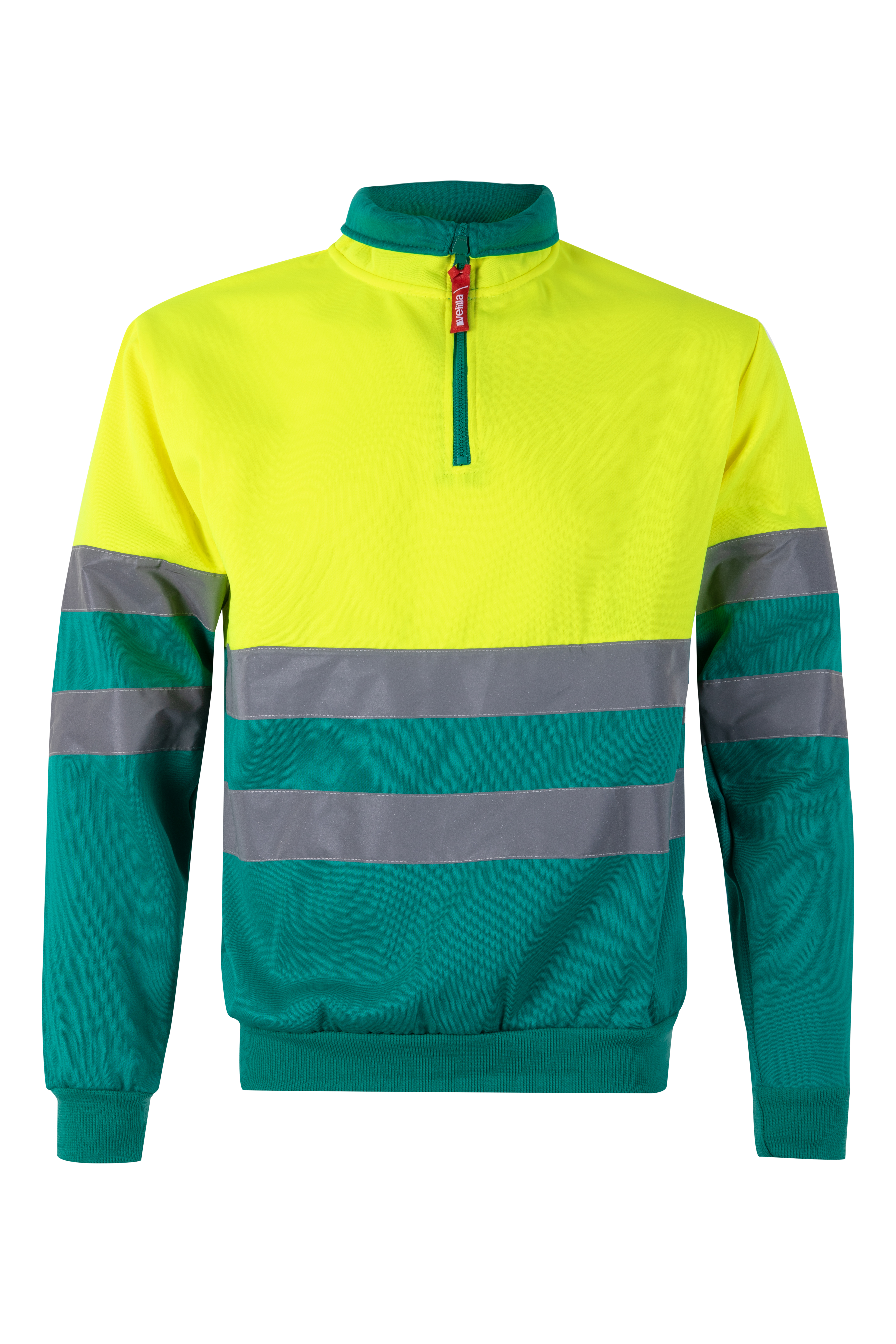 VL THOR LARGE. Sweatshirt bicolor (300g/m²) em felpa de poliéster (100%)