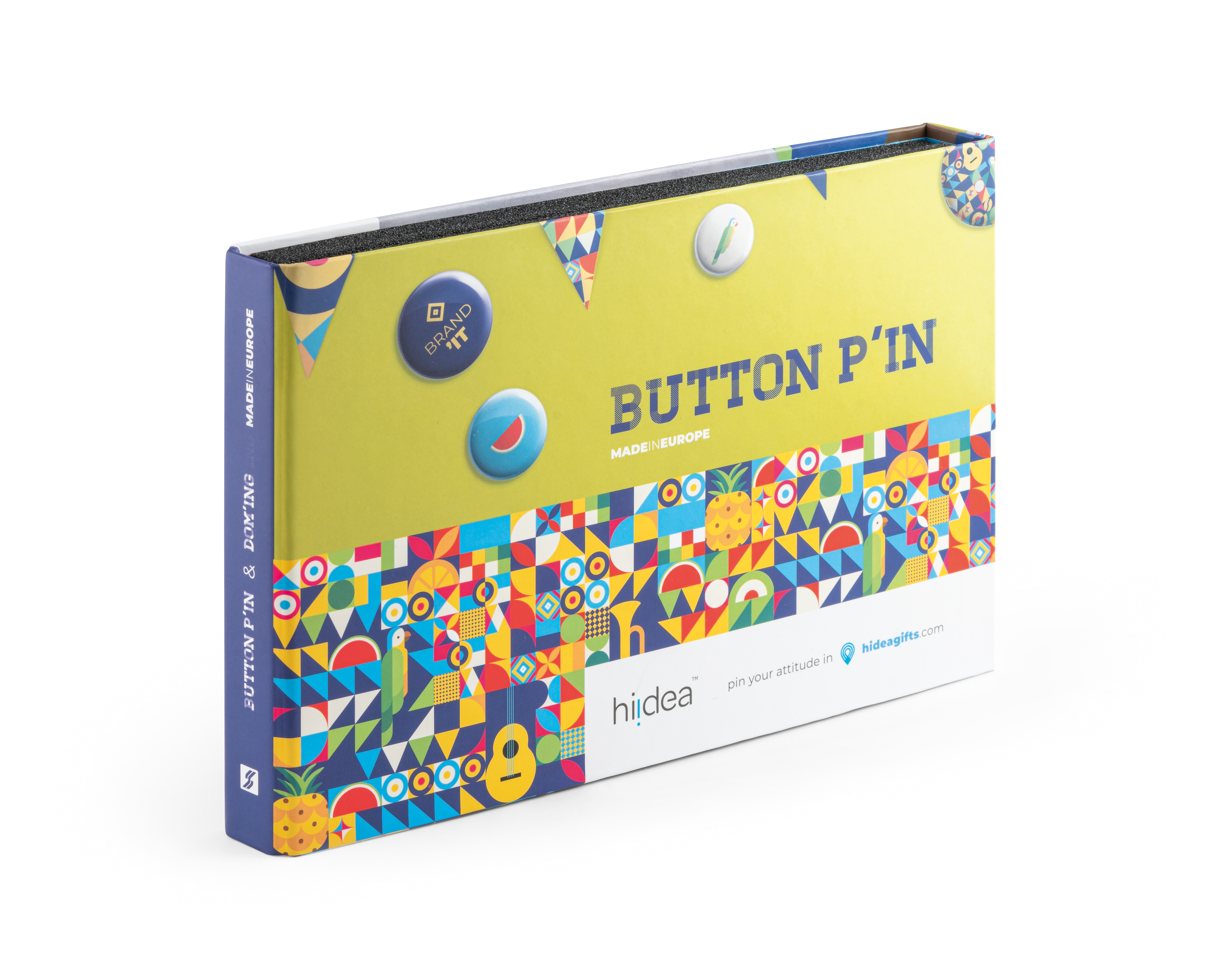PIN & DOMING SHOWCASE. Mostruário 2 em 1 de Pins e Domings