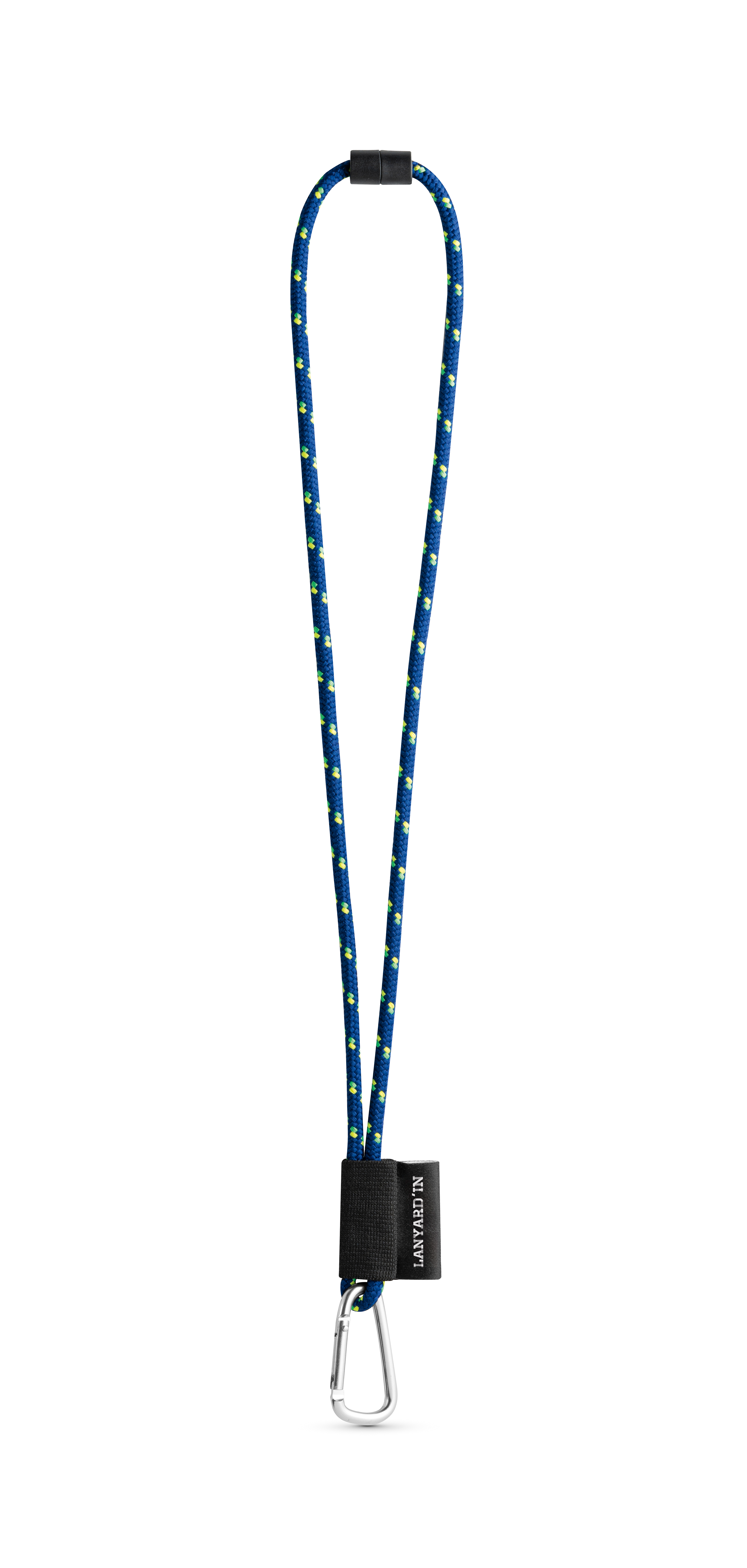 75091. SET Lanyard NAUTIC Long (Ø 7 mm) com Mosquetão D-Shape 55 mm e Fecho de segurança Ø 7 mm