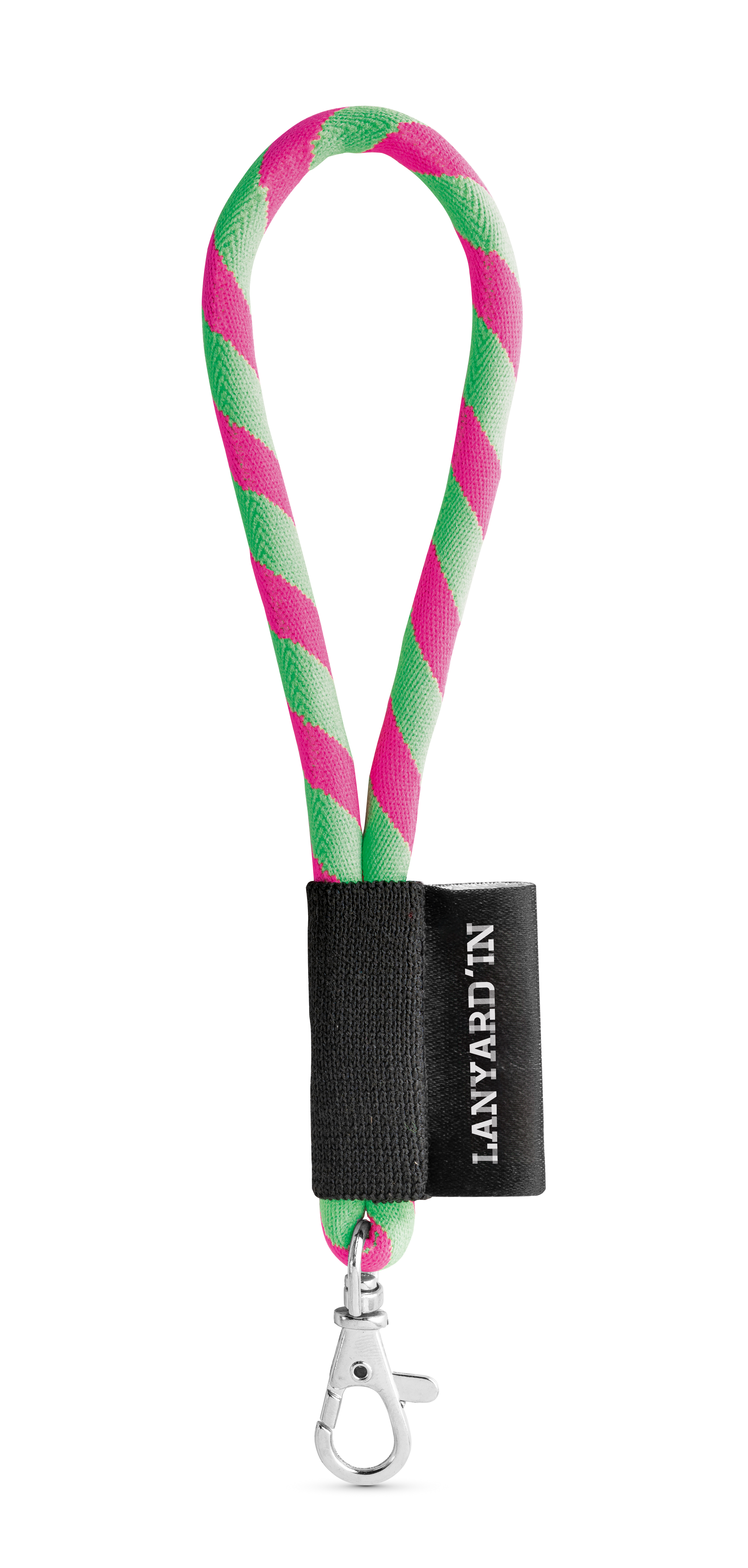 SET Lanyard TUBE Short (Ø 7 mm) com mosquetão de gatilho 9 mm