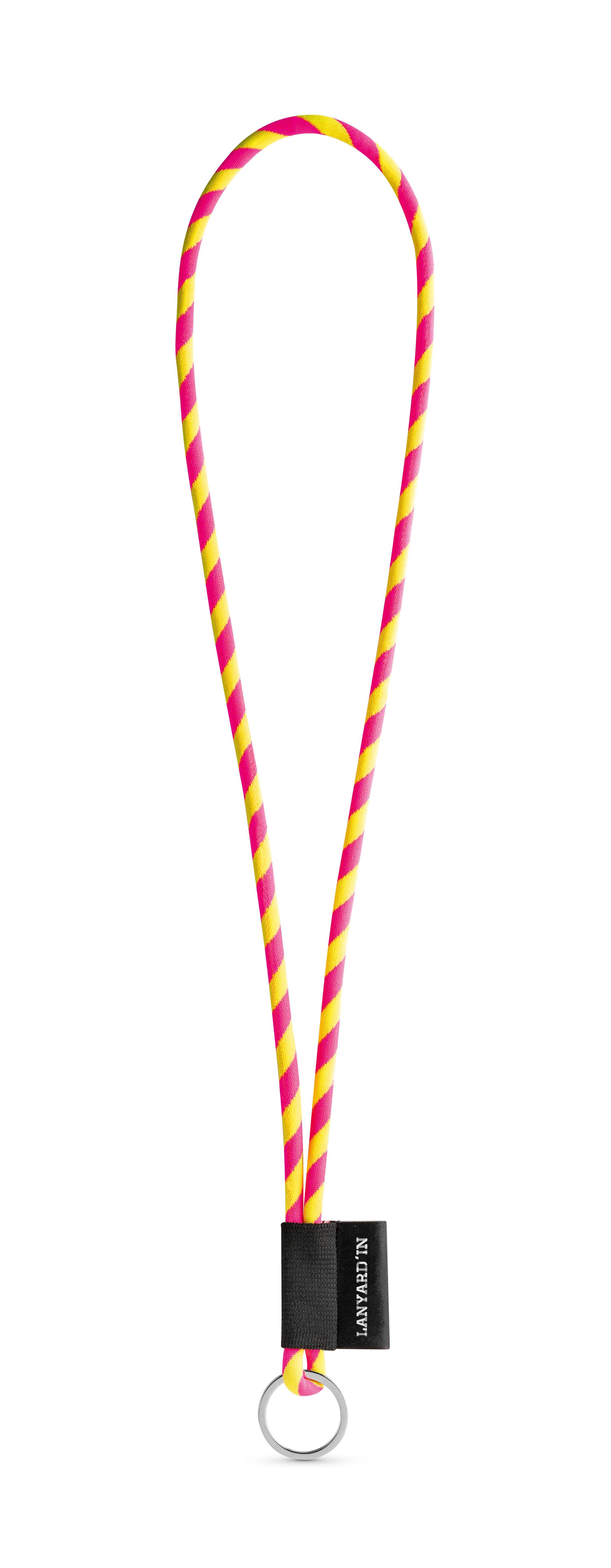 SET Lanyard TUBE Long (Ø 7 mm) com Argola Ø 32 mm