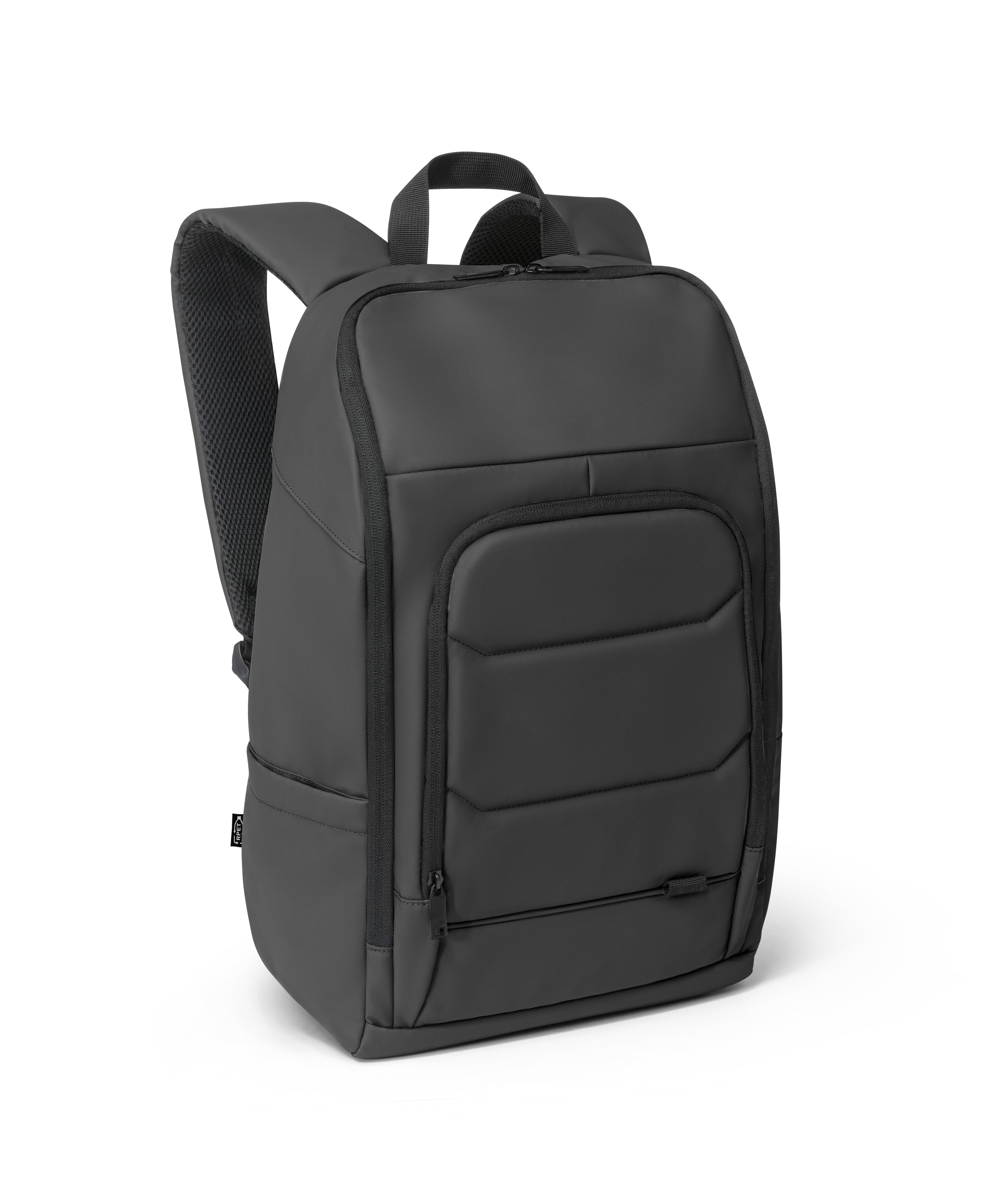 TOULON. Mochila para notebook em 600D poliéster reciclado de alta densidade com resistência à água 16"