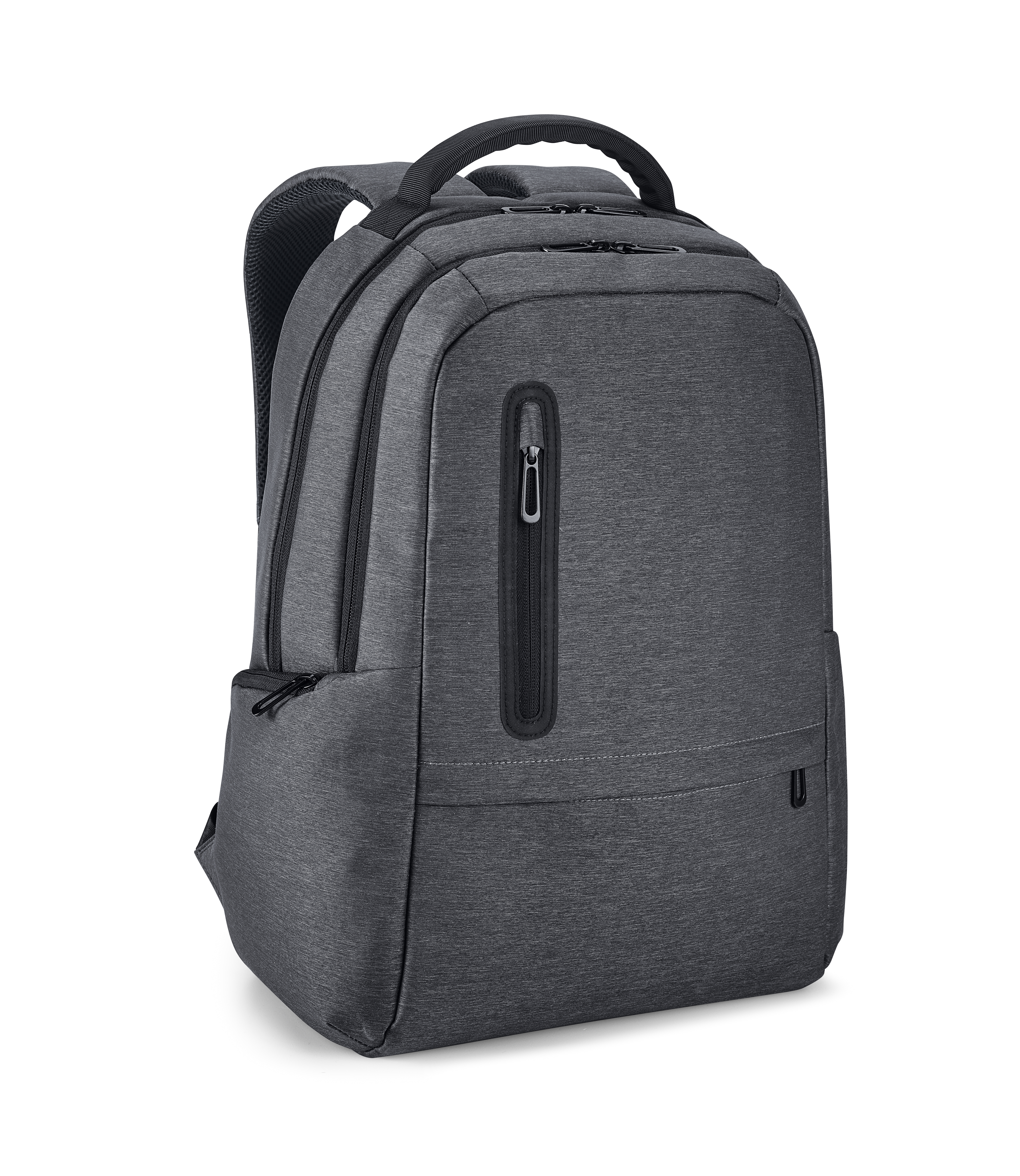 RE-BOSTON. Mochila para computador portátil em Nylon reciclado 2Tone resistente à água com compartimento em 210D