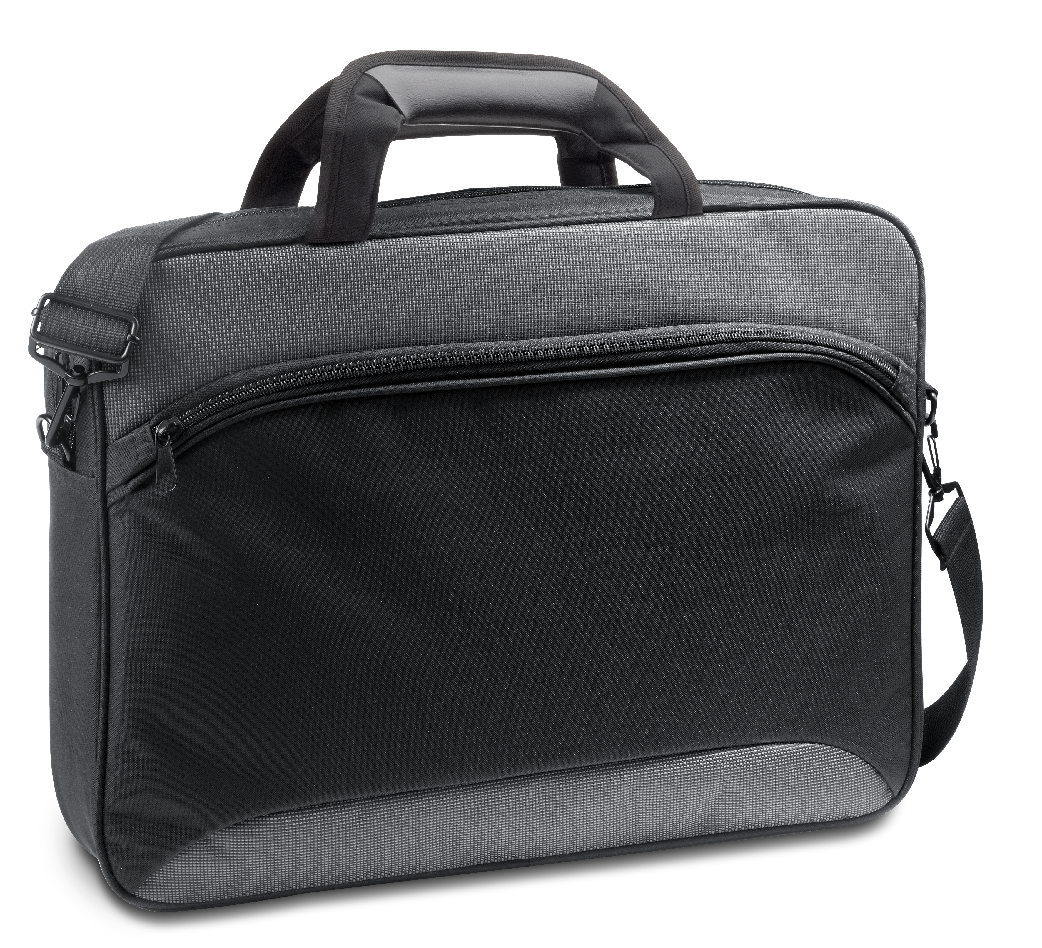 SANTANA. Pasta para computador portátil 15.6'' em 600D 2Tone e 300D poliéster