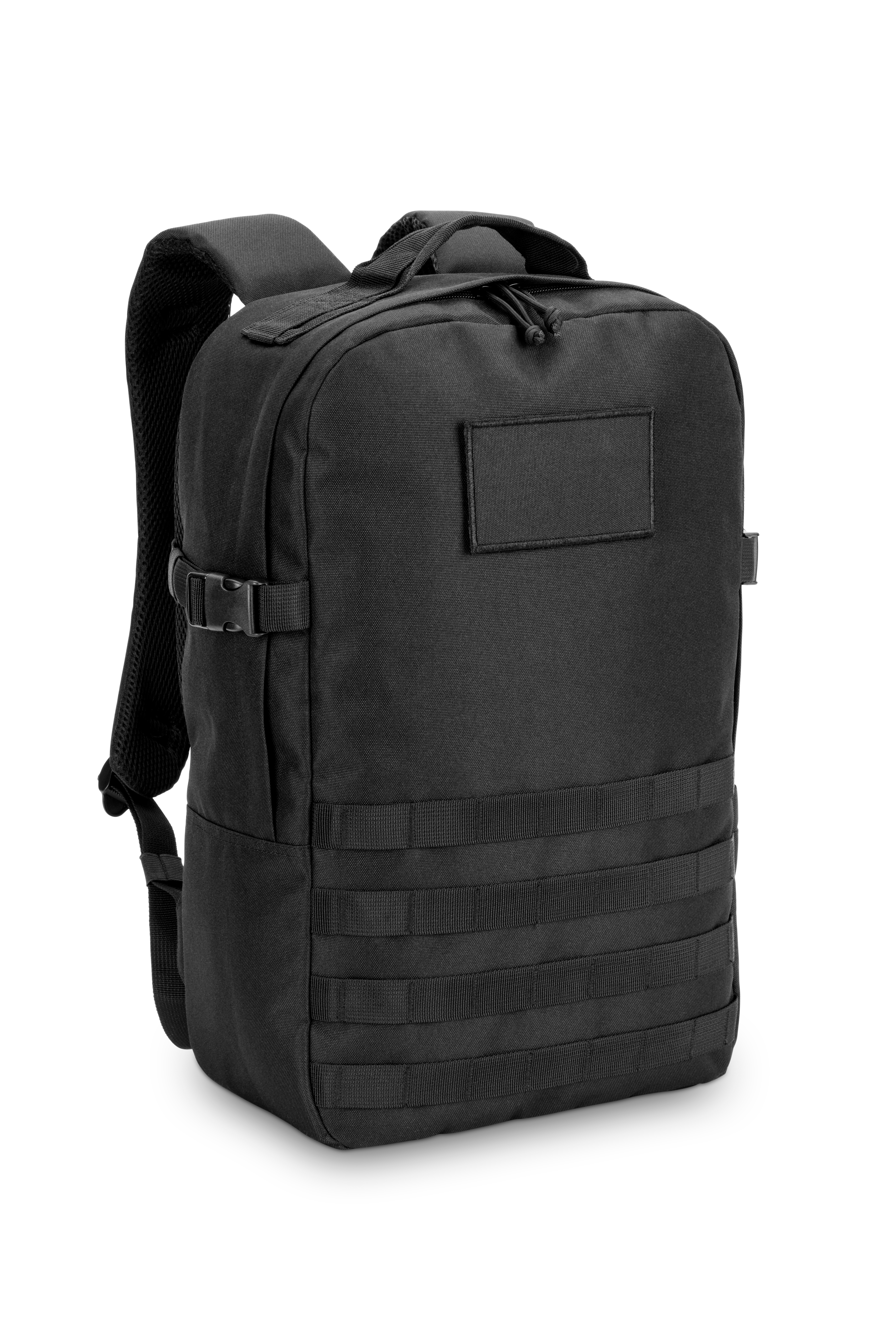 EDINBURGH BPACK. Mochila estilo militar em poliéster reciclado 600D, de alta densidade e forro em poliéster reciclado 210D 17'3"