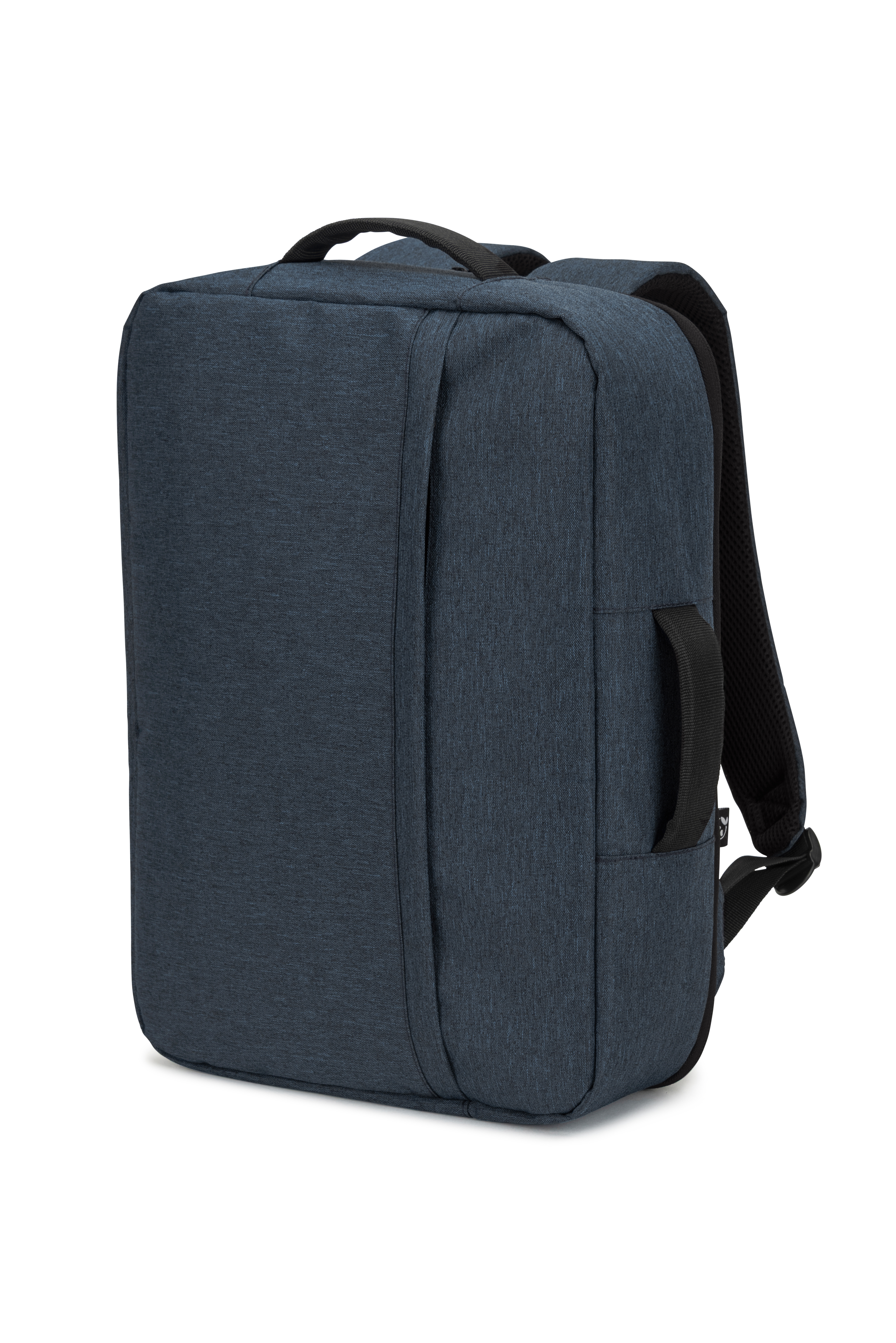NIAMEY. Mochila para computador portátil em poliéster reciclado 300D de alta densidade 15'6"
