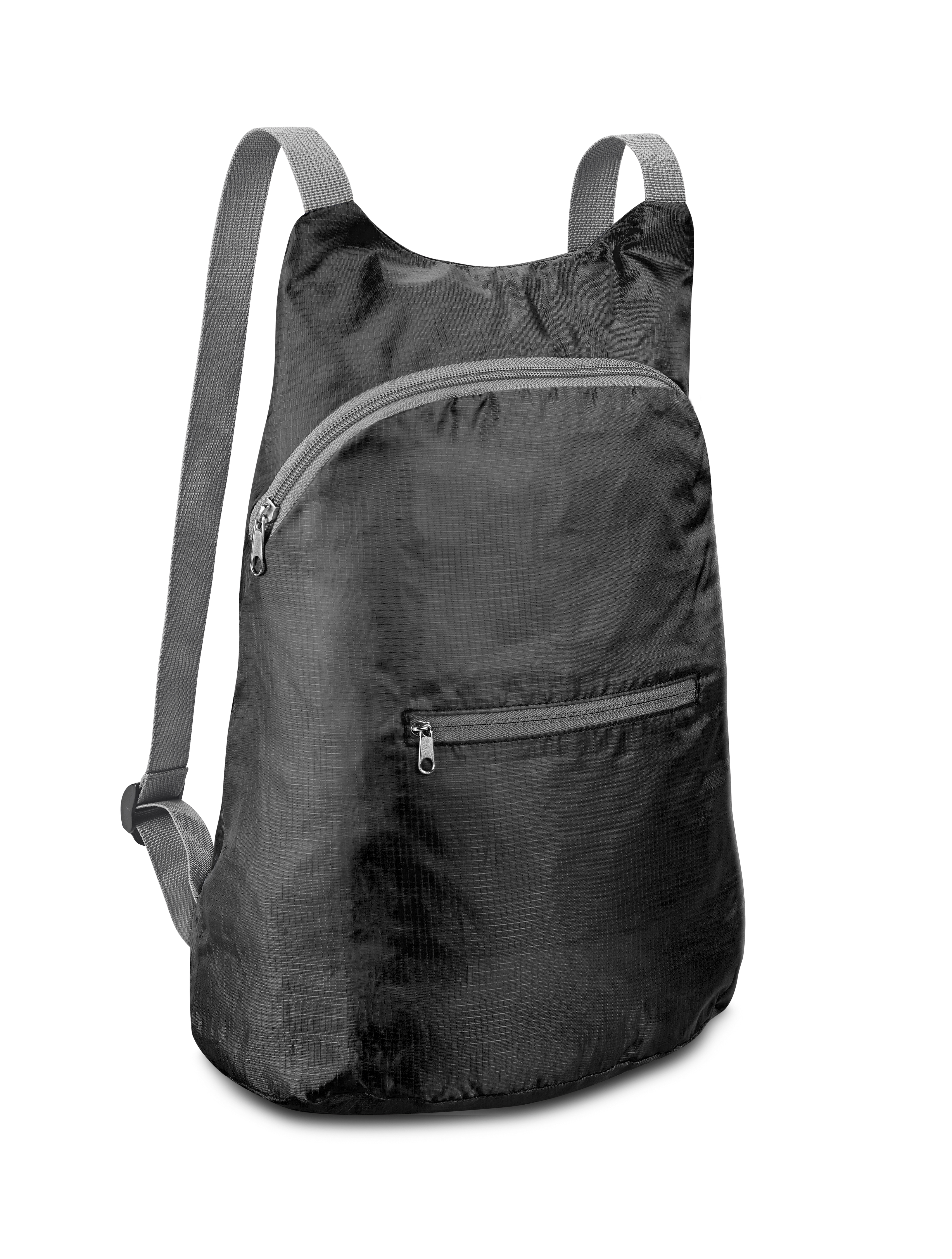 BARCELONA. Mochila dobrável em poliéster 210D ripstop